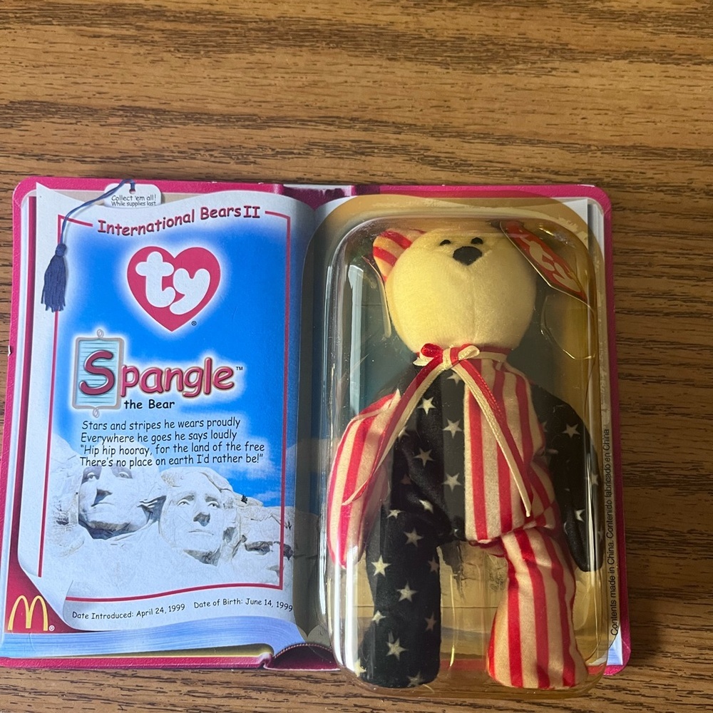 Limited Edition Beanie Baby Spangle